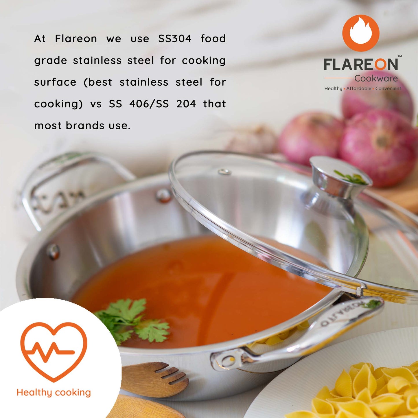 FlareOn's Stainless Steel Grade