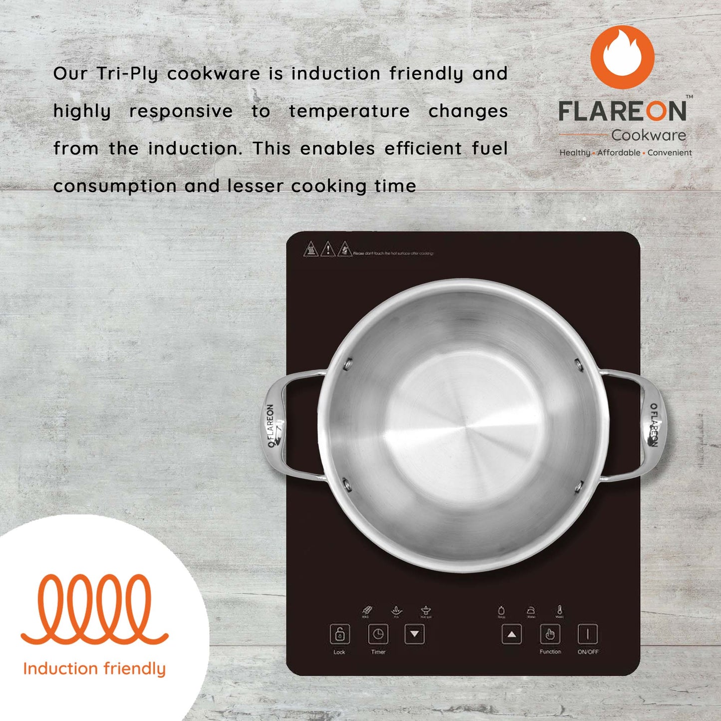 FlareOn's Stainless Steel- Induction Instructions
