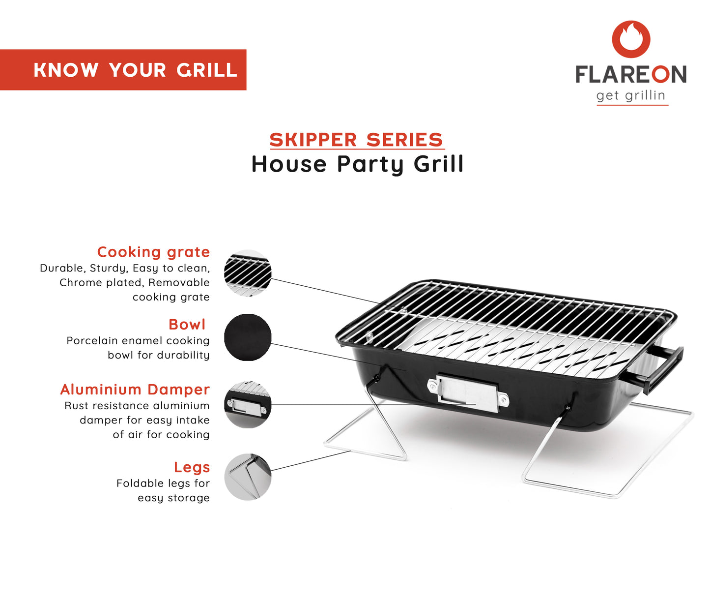 House Party Grill + Starter Kit