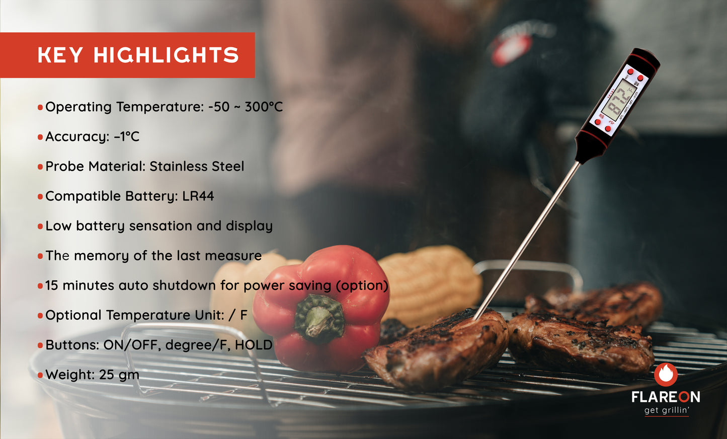 Digital Food Thermometer- Key Highlights